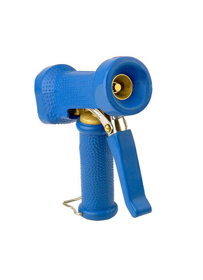 Pistola lavado azul