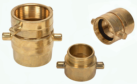Acoples para mangueras de incendio