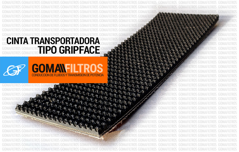 Cinta transportadora EP250 gripface