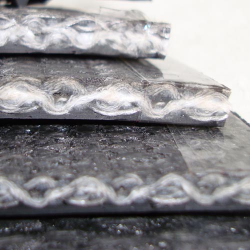Cintas transportadoras de tejido solido con capa de PVC