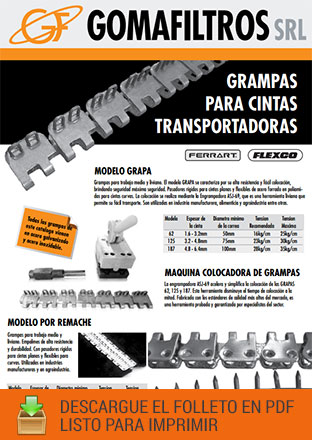 Folleto grampas