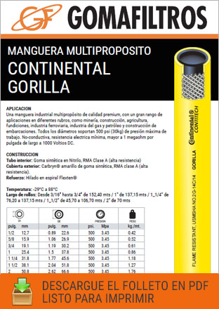 Folleto descarga gorilla