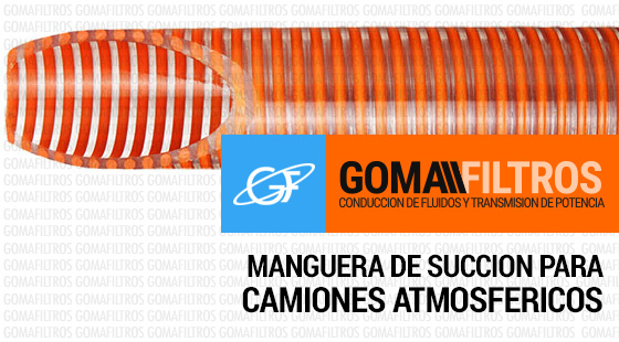 Mangueras para camiones atmosfericos