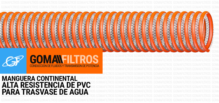 Manguera para transferencia de agua