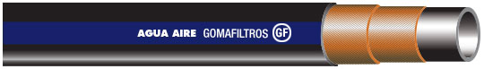 Mangueras de goma para aire y agua