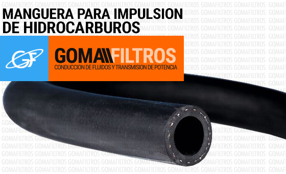 Manguera para impulsion de hidrocarburos
