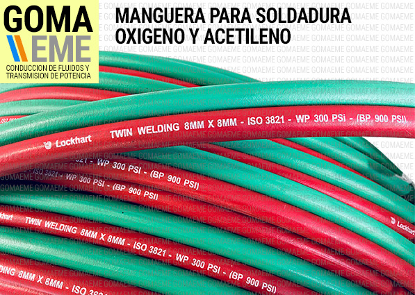 Manguera soldadura y corte doble