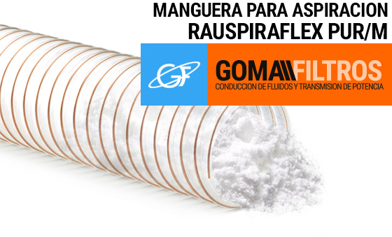 Manguera para aspiracion atoxica