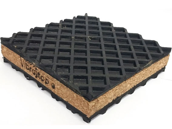 Base aisladora antivibratoria