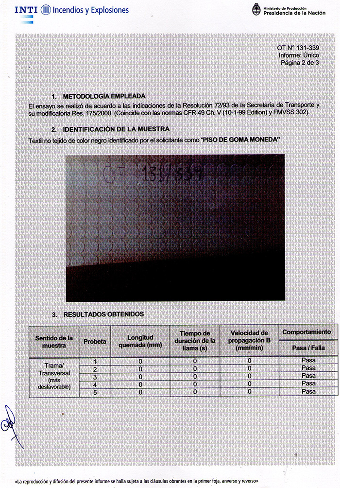 Certificado inti propagacion llamas