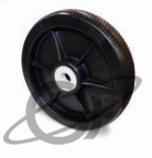 Rueda negra sola