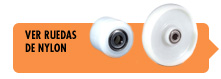 Masinfo ruedas nylon